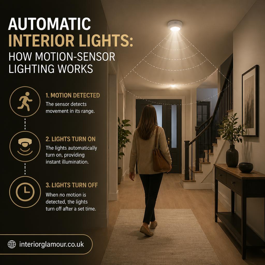 Automatic Interior Lights: How Motion-Sensor Lighting Works