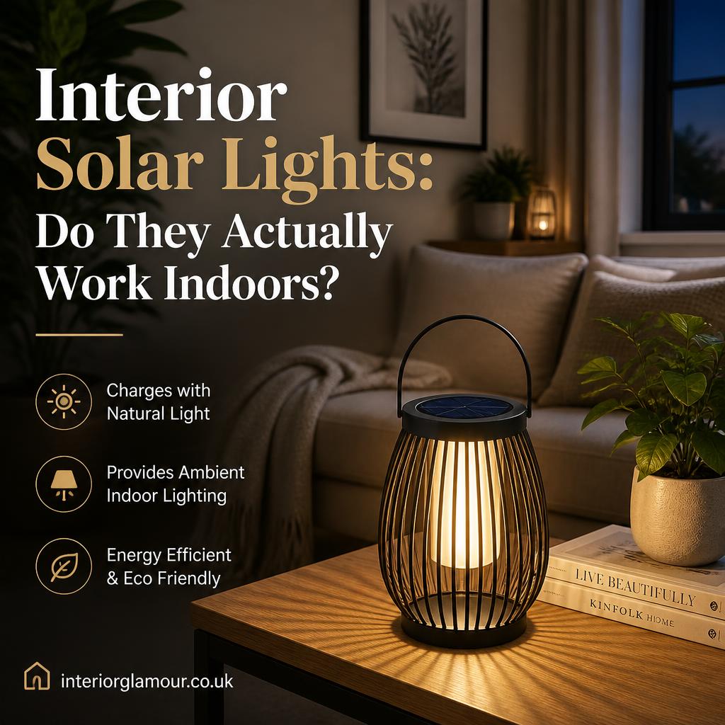 Interior Solar Lights: Do They Actually Work Indoors?
